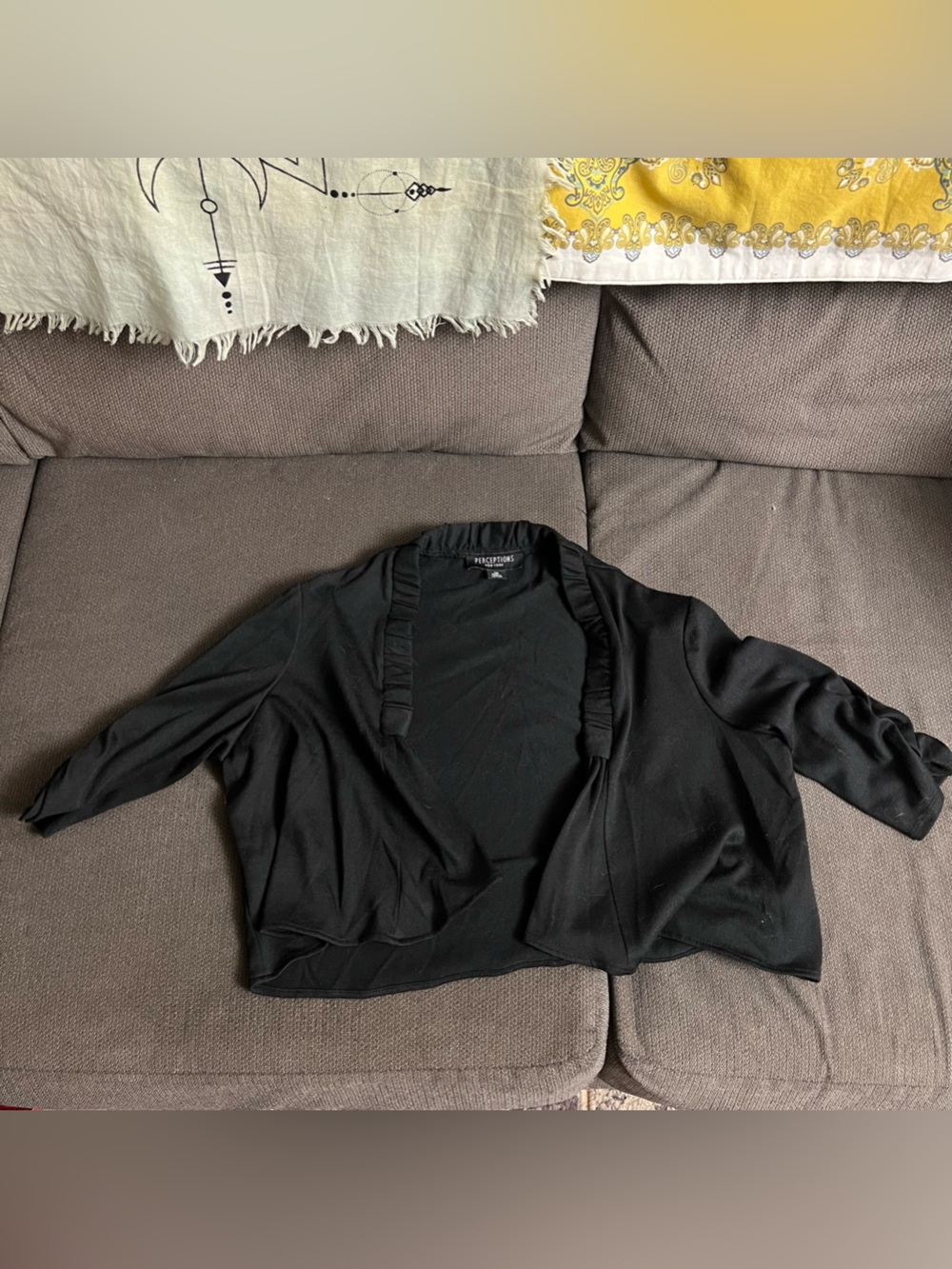 Black Chic Perceptions New York Cardigan